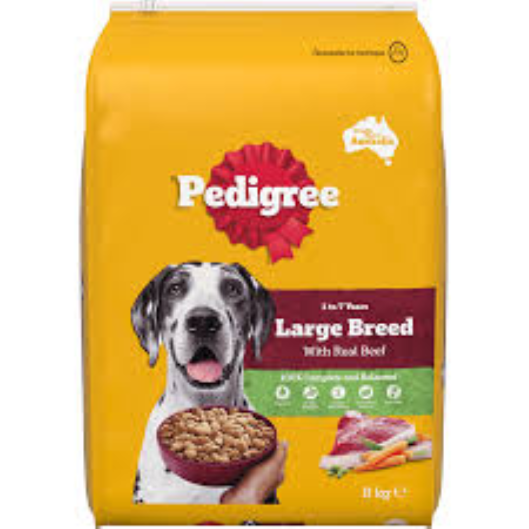 PEDIGREE LARGE BREAD WITH BEEF 8KG